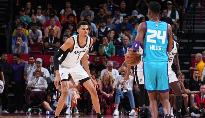 今日NBA夏季联赛，马刺对决黄蜂，万···